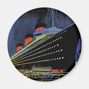 Normandie bei Nacht Magnet