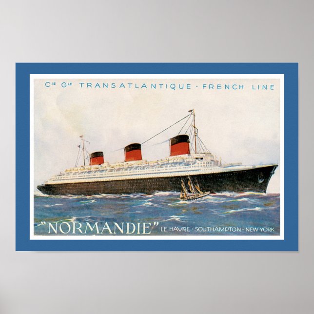 Normandie der französischen Linie Poster (Vorne)