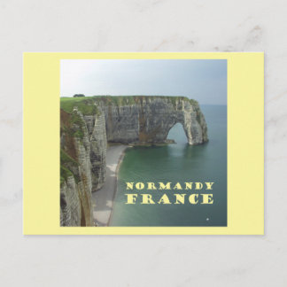 Normandie Frankreich Postkarte