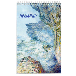 Normandie-Kunst-Kalender (11" x 7") Kalender