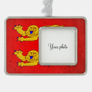 Normandie Rahmen-Ornament Silber