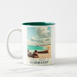 NORMANDIE ZWEIFARBIGE TASSE