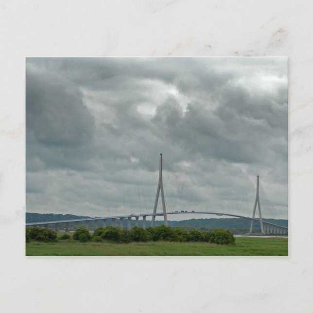 Normandy Bridge Postkarte (Vorderseite)