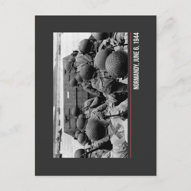 Normandy, June 6, 1944 - WW2 Postkarte (Vorderseite)