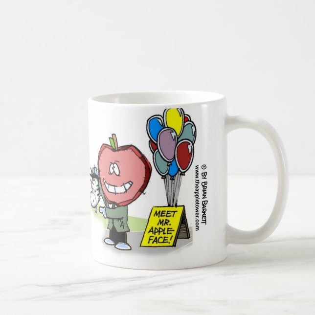 Normanne-u. Stadtmaskottchen-Tasse Tasse (Rechts)
