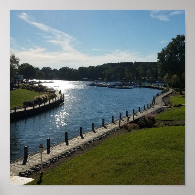 Normannischer Boardwalk Poster (Vorne)