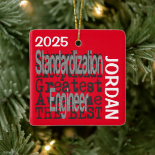Normungsingenieur Extraordinaire CUSTOM Keramikornament