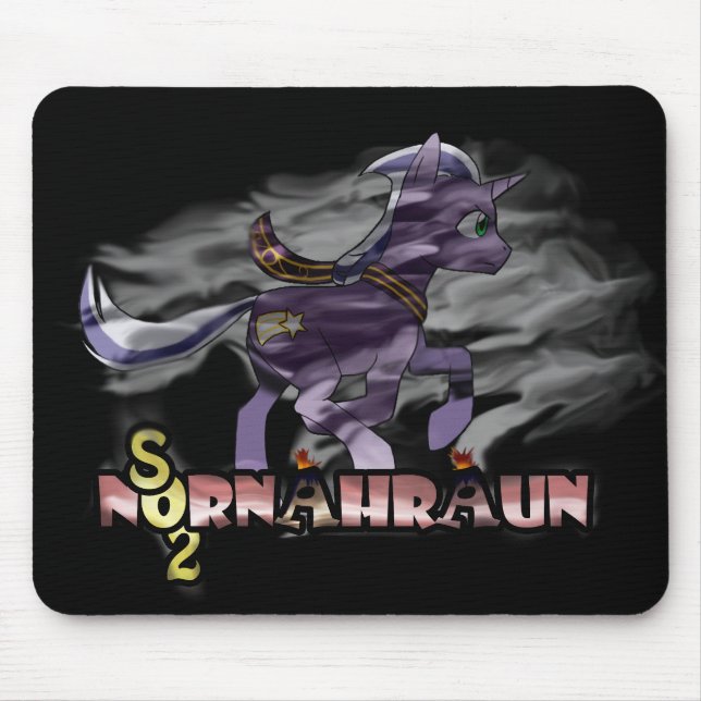 Nornahraun Ponycorn Mousepad (Vorne)
