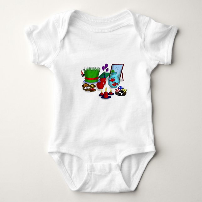 Norooz Cartoon Baby Strampler (Vorderseite)
