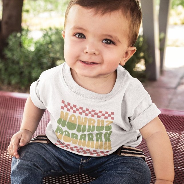 Norooz Mobarak | Frohes persisches Neujahr Baby T-shirt (Norooz Mobarak | Happy Persian New Year Baby T-Shirt)