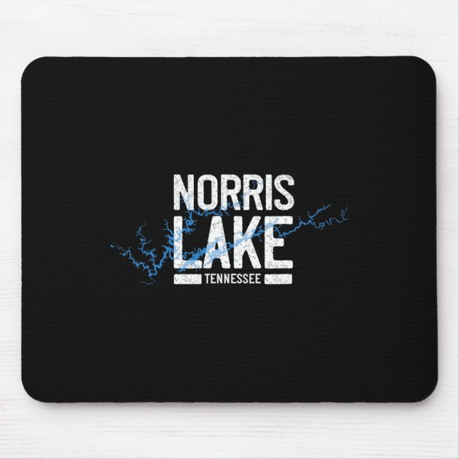 Norris Lake Tennessee Urlaub Bootsabenteuer  Mousepad (Vorne)