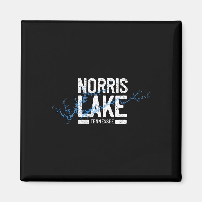 Norris Lake Tennessee Vacation Boating Adventure  Magnet (Vorne)