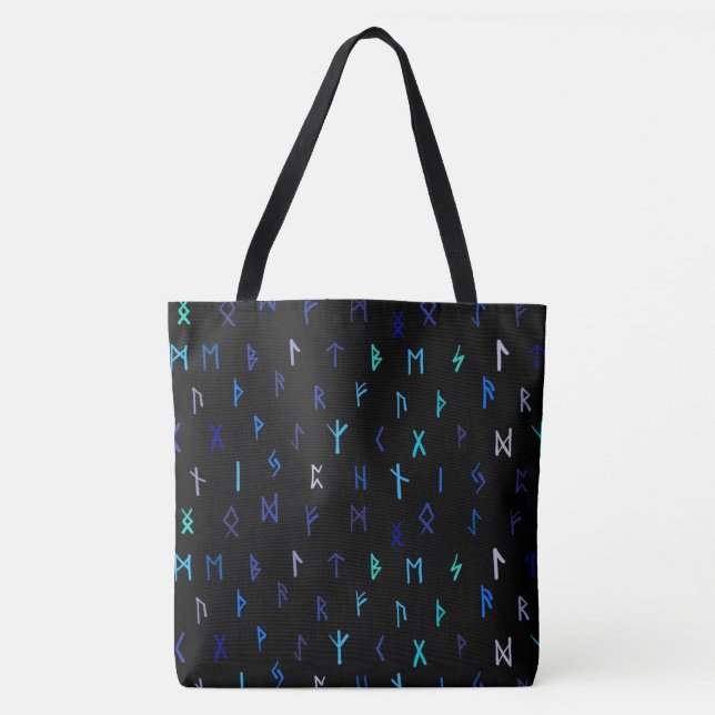 Norse At Night Tote Bag (Vorderseite)