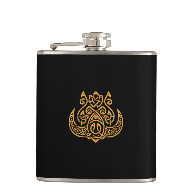 Norse Boar Flask Flachmann (Vorderseite)