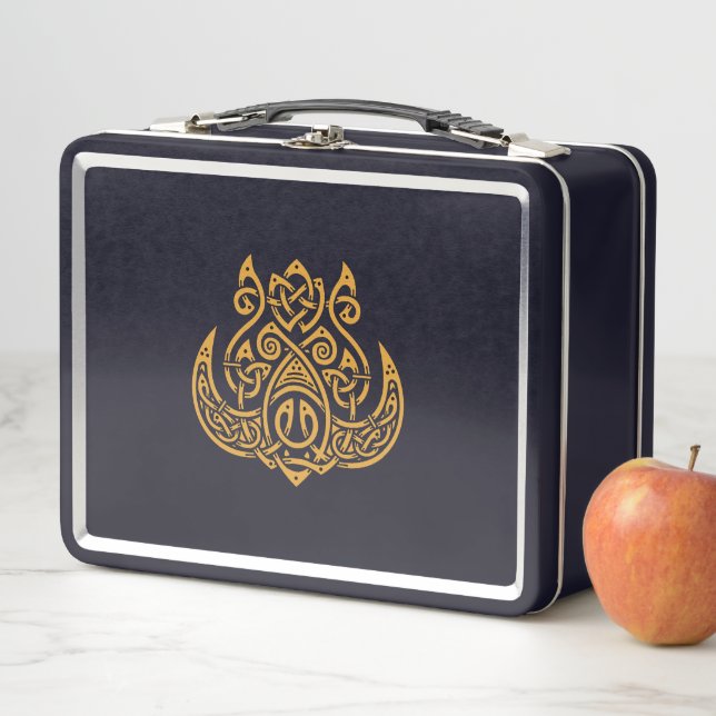 Norse Boar Metal Lunch Box (Beispiel)