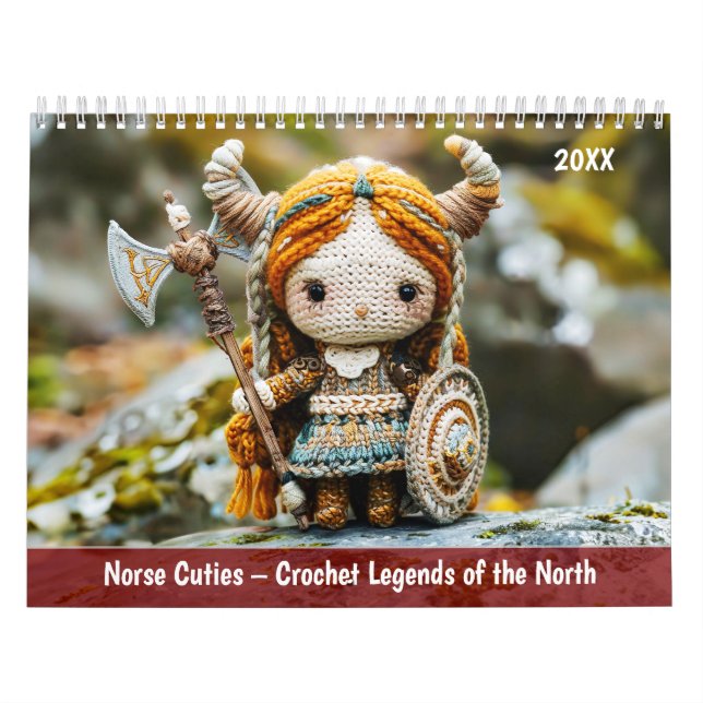 Norse Cuties – Crochet Legends of the North Kalender (Titelbild)