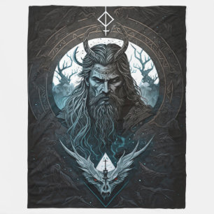 Norse Mythology Loki Blanket Fleecedecke