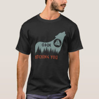 Norse Mythology Wolf Odin beobachtet dich Gjallarh