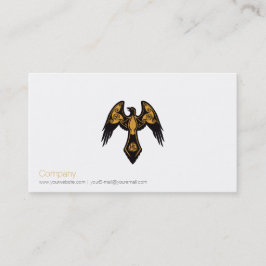 Norse Raven Business Card Visitenkarte