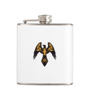 Norse Raven Flask Flachmann