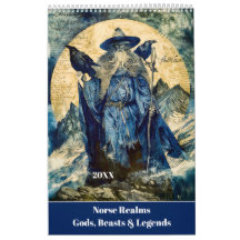 Norse Realms – Gods, Beasts & Legends Calendar