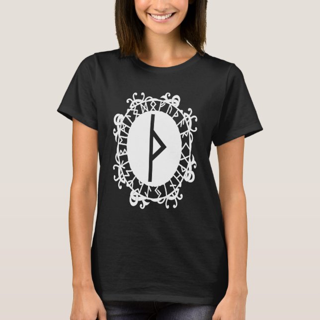 Norse Rune Giant THURISAZ Viking Rune Symbol Celti T-Shirt (Vorderseite)