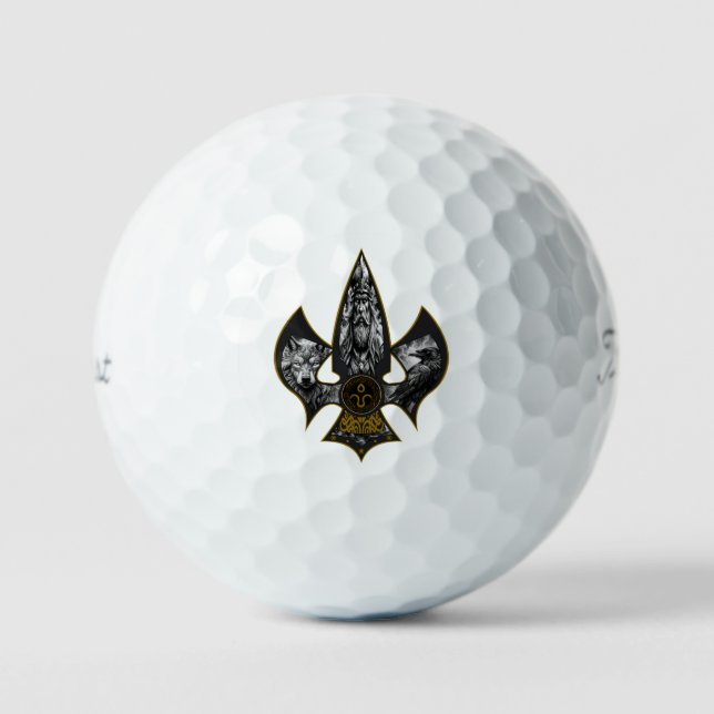 Norse Spear Golfball (Vorderseite)