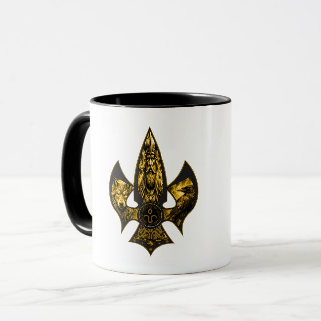 Norse Spear Tasse (Vorderseite Links)
