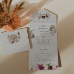 Norse Viking Scroll Wedding All In One Einladung<br><div class="desc">Sie möchten Ihrem Party den zusätzlichen "Wow"-Faktor geben? Schauen Sie sich nur ein Viking Thema an! Wer wäre nicht beeindruckt von alten Schwertern, flammenden Fackeln und der skandinavischen Dekoration mit geschnitzten Holzrunnen? Mit ein paar cleveren Touchs hier und da kann man jeden Ort zu einem epischen Norse-Fest machen. Von dekorativen...</div>