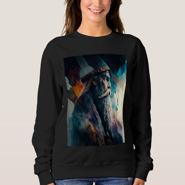 Norse Viking Valhalla Viking Nordic Mythology  2 Sweatshirt (Vorderseite)