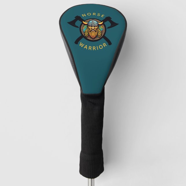 Norse Warrior Golf Headcover (Vorderseite)