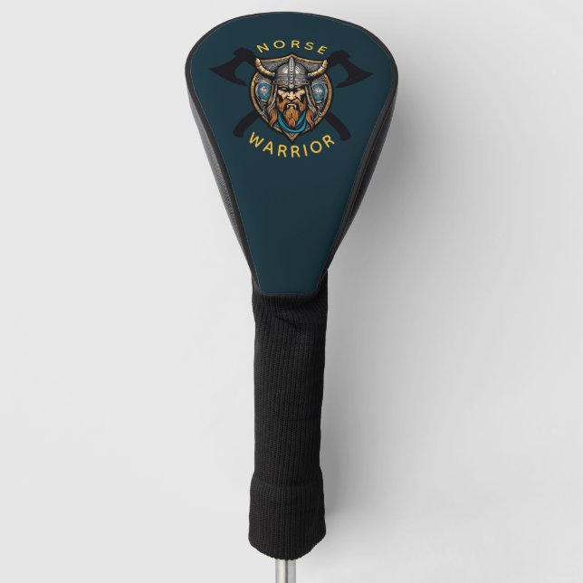 Norse Warrior Golf Headcover (Vorderseite)
