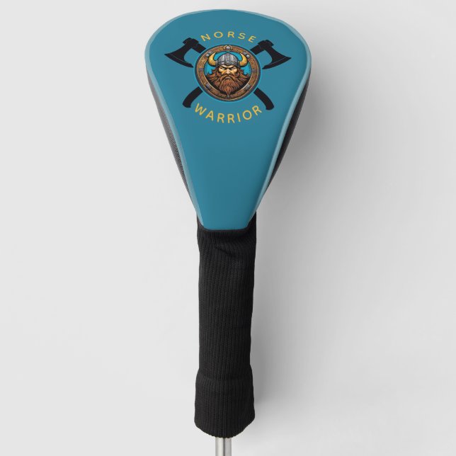 Norse Warrior Golf Headcover (Vorderseite)