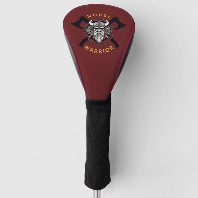 Norse Warrior Golf Headcover (Vorderseite)