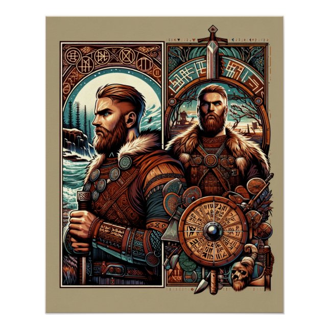 Norse Warrior Legacy Poster (Vorderseite)