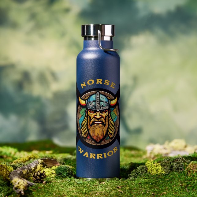 Norse Warrior Wasser Flasche (Außenbereich)