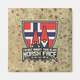 Norsk Face Magnet