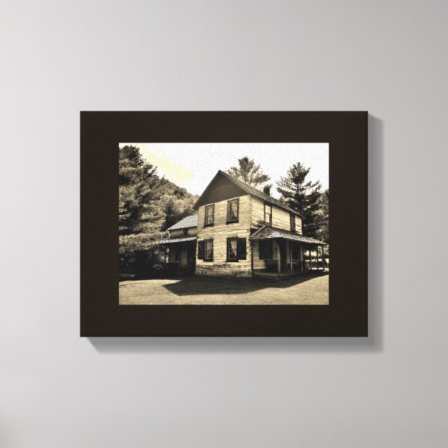Norskadalen Homestead Leinwanddruck (Vorderseite)