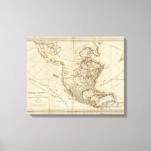 North America 6 Leinwanddruck (Vorderseite)