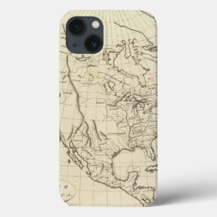 North America outline map Case-Mate iPhone Hülle