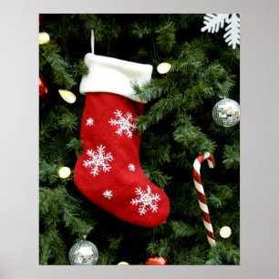 North America. Weihnachtsdekorationen auf Baum. 3 Poster