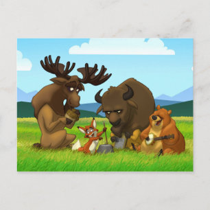 North American Jug Band Postkarte