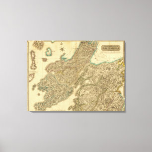 North Argyllshire Leinwanddruck