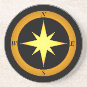 North Arrow Untersetzer