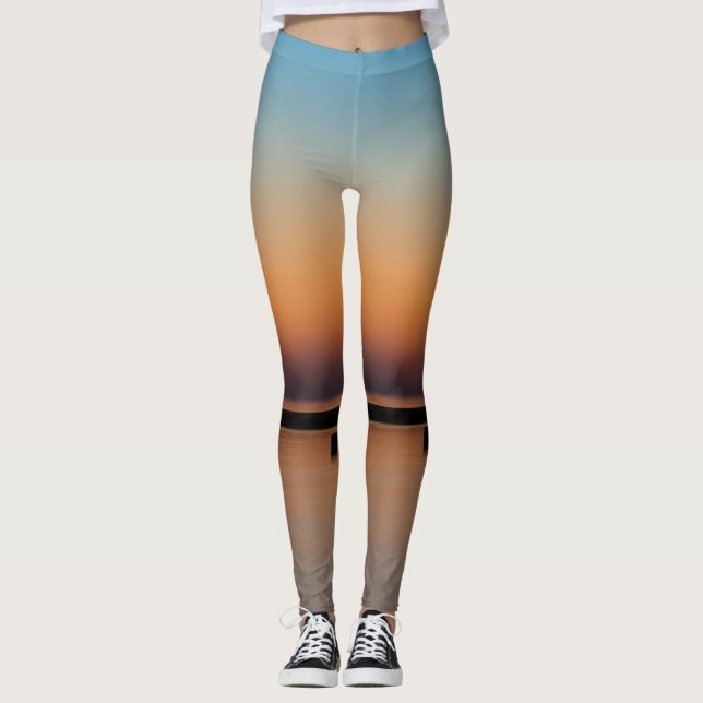 North Ave Lighthouse Sunrise Leggings (Vorderseite)