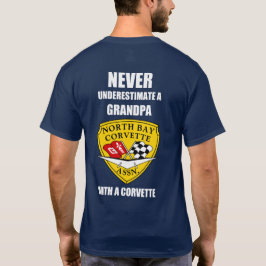 North Bay Corvette Autocross Großer T - Shirt