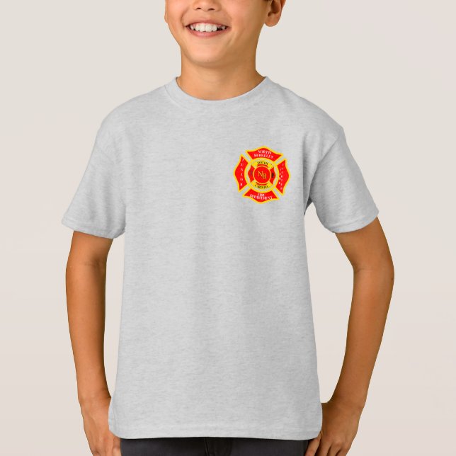 North Berkeley Junior Fire Department T-Shirt (Vorderseite)