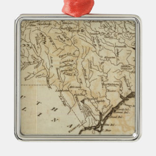 North Carolina 11 Ornament Aus Metall