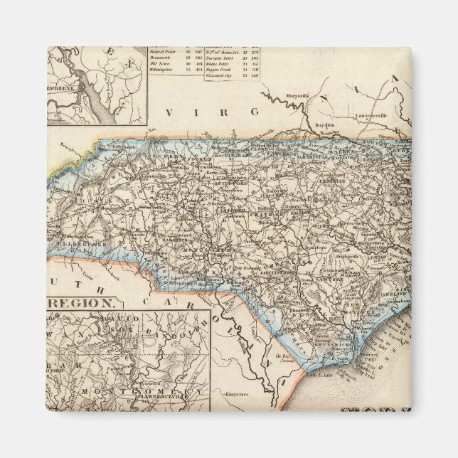 North Carolina 2 Magnet (Vorne)