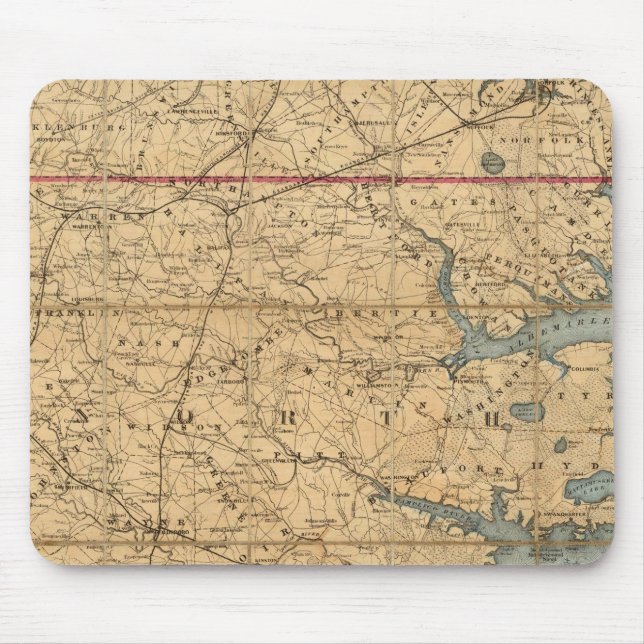 North Carolina 2 Mousepad (Vorne)